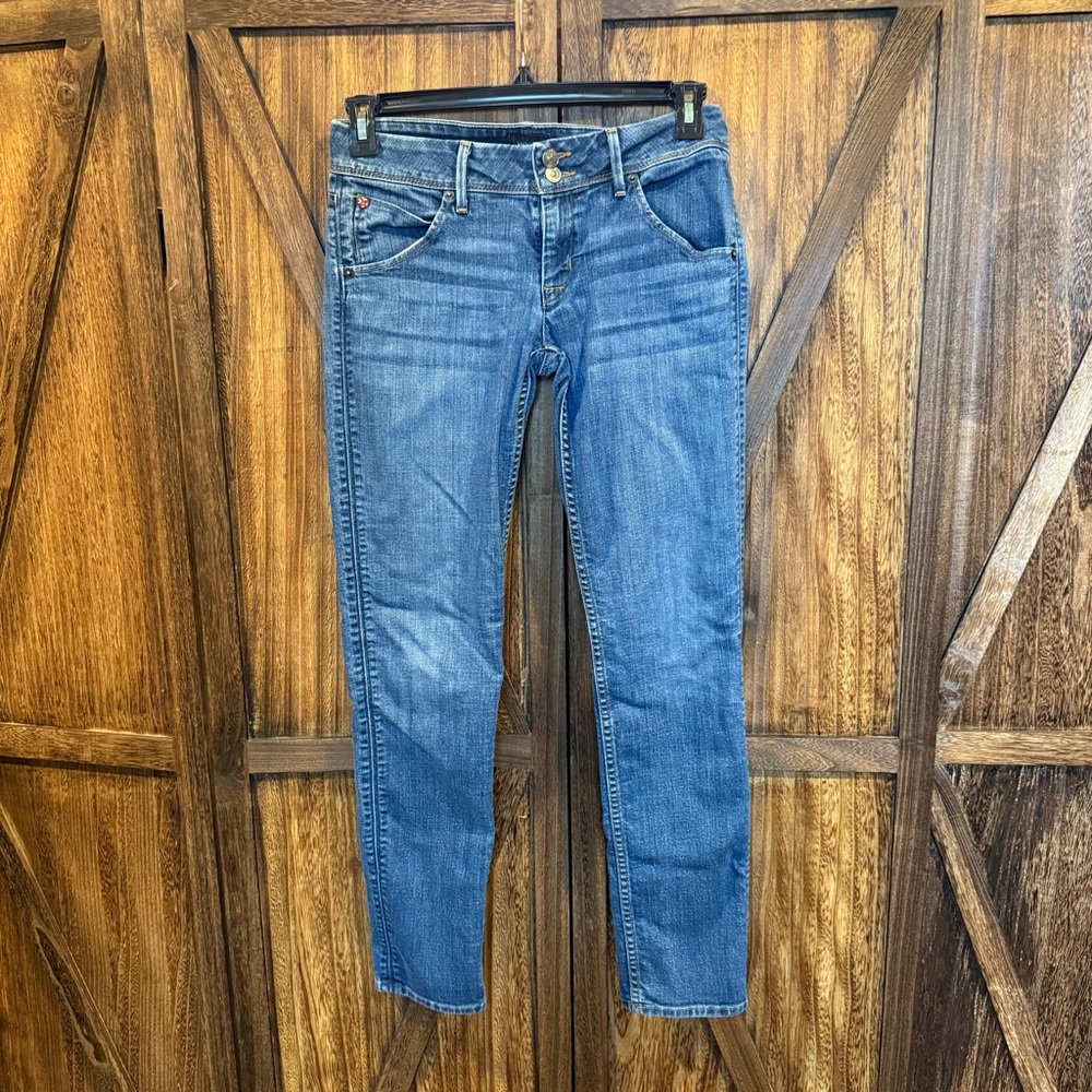 Hudson Jeans Blue Straight Leg Women Jeans - Size 28